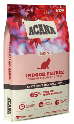 ACANA Indoor Entreet STERILIZED Cat - sausā barība kaķiem 4,5kg